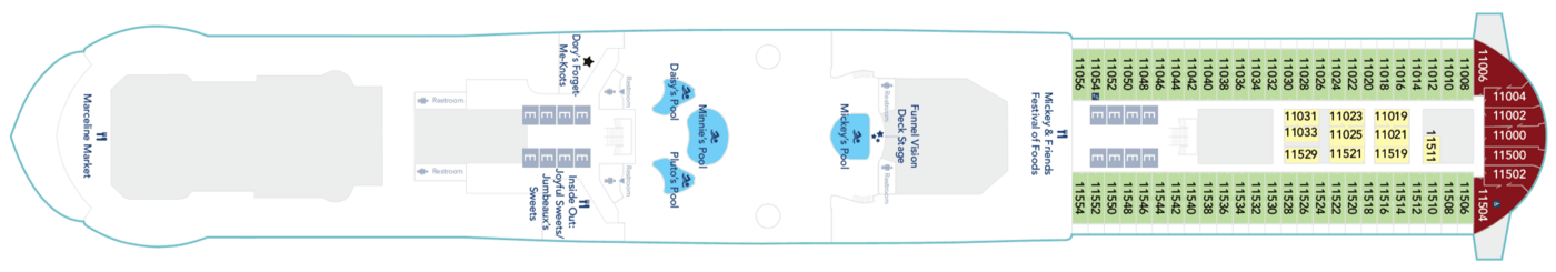 Disney Cruise Disney Wish & Treasure - Deck 11.png